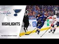 Capitals @ Blues 10/02/19 Highlights