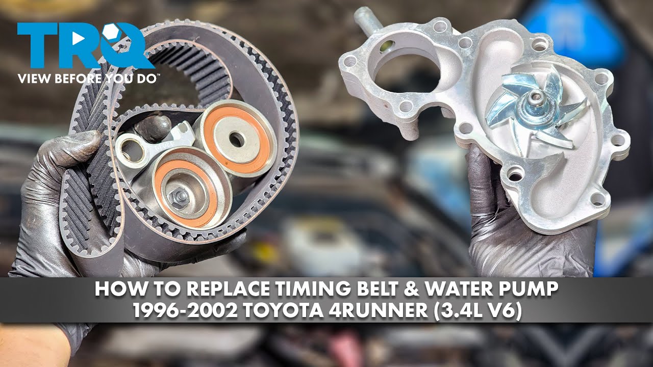 Toyota 4Runner T100 Tacoma Tundra Timing Belt and Component Kit with Water  Pump and Seals DIY Solutions ETS00037