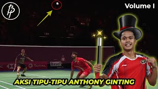 😱😱Ada yang sampai luka-luka, begini Dahsyatnya Tipuan Maut Ginting "the Magician of Badminton" Vol I