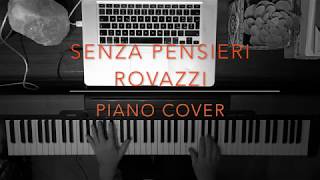 Senza Pensieri Rovazzi Piano Cover (Tutorial)