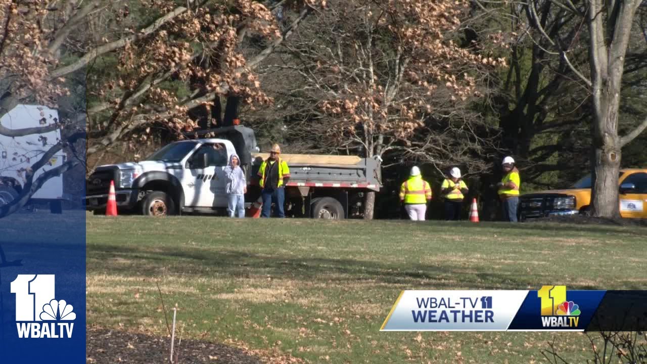 BGE wrapping up power restoration efforts - YouTube
