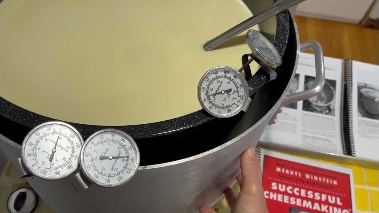 CHEESE MAKING TEMPERATUREs? Use DOUBLE BOILER YouTube