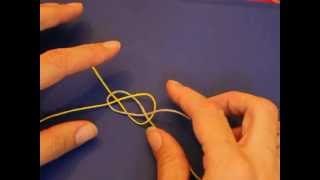 How to make a Carrick Bend Knot to tie two ends of string or rope together