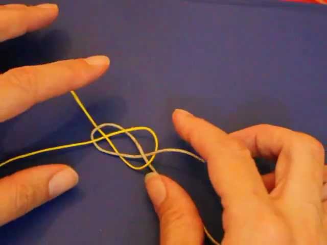 How to make a Carrick Bend Knot to tie two ends of string or rope