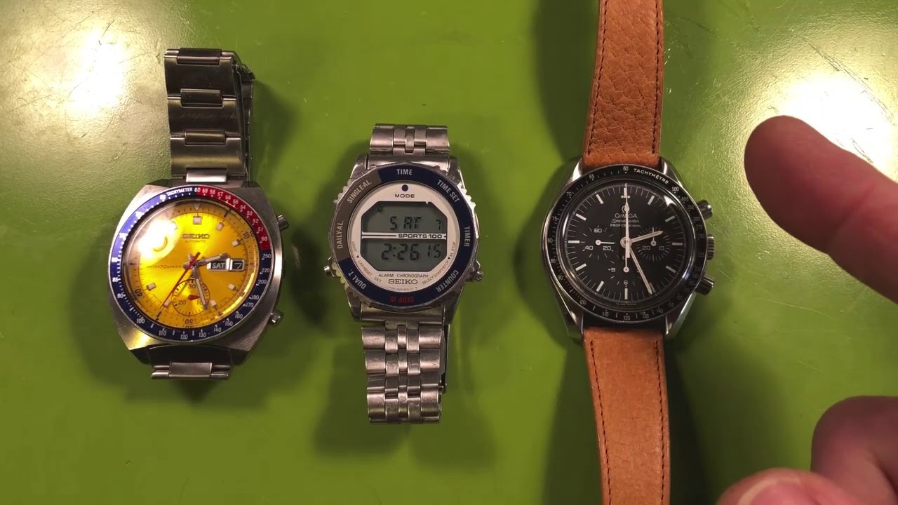 Yesterday's Watch Review, Today! The Seiko Astronaut - A829-6019, 1982 -  YouTube
