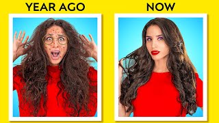 COOL HAIR HACKS FOR GORGEOUS LOOK || Awesome Hair Hacks And Tips By 123 GO! GOLD