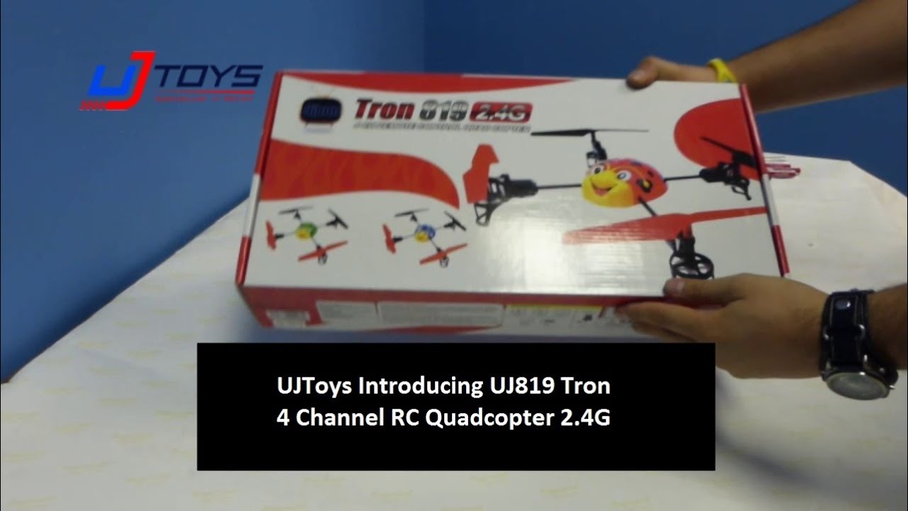 UJToys Introducing UJ819 Tron 4 Channel RC Quadcopter 2.4G
