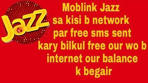 How can send Free SMS without balance and internet with moblink jazz | Sialkot Tech | ZeeApp