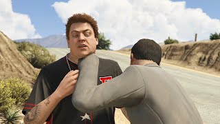 GTA 5 Michael Kills His Son Jimmy after he betrayed him