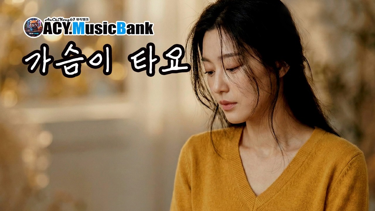 23 가슴이타요  I ACY.Music Bank I 감성발라드 I 서정적인노래 I 가슴아픈노래