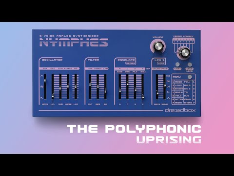 NYMPHES / 6-Voice Analog Polyphonic Synthesizer by DREADBOX