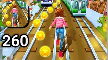 Subway Princess Runner-Gameplay Walkthrough Tutorial Levels Mobile Game Part 260.