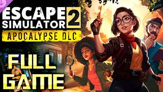 ESCAPE SIMULATOR 2 APOCALYPSE | 4K Full Game Walkthrough | No Commentary