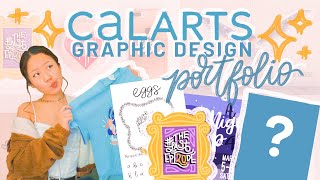 my accepted CalArts (graphic design) portfolio // + UC Davis, Northeastern, Parsons, SLO, ArtCenter