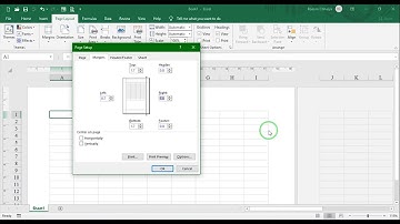 ការកំណត់ទំហំក្រដាស/Microsoft Excel 2019 Tutorial | Paper Size