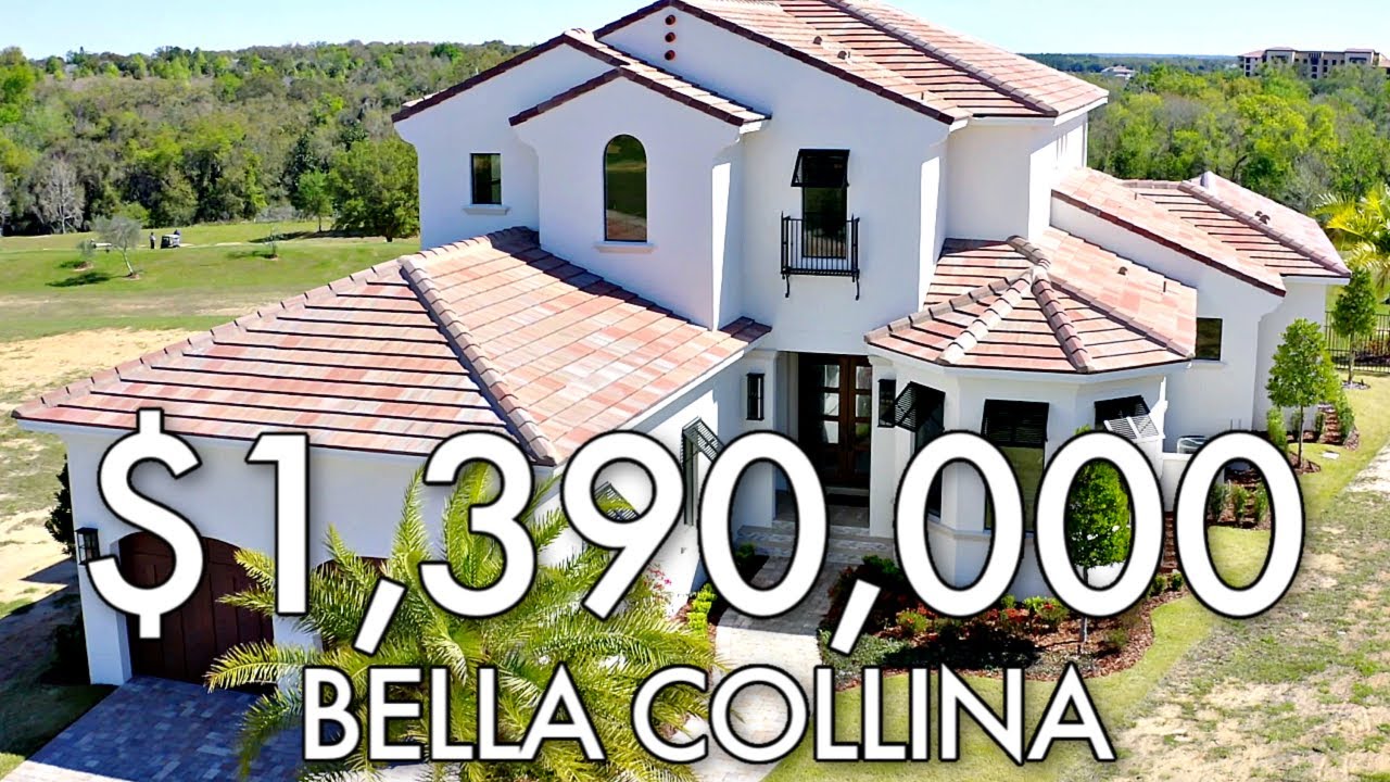 Bella Collina 1,390,000 Luxury Home Tour YouTube