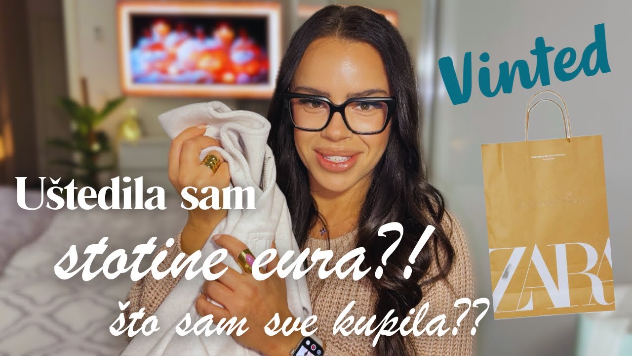 Vinted ulov godine😍 | Zara viral haul | makeup noviteti💄| opušteni chit chat ✨