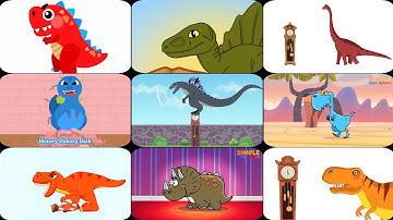 Karton Fx: Hickory Dickory Dock || 9 Best Dinosaur Clasher Party Effects || Audio & Effect Tutorial