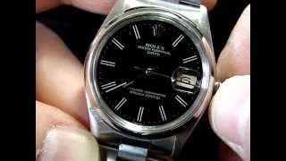 How to Wind and Set a Mens Rolex Date Quickset
