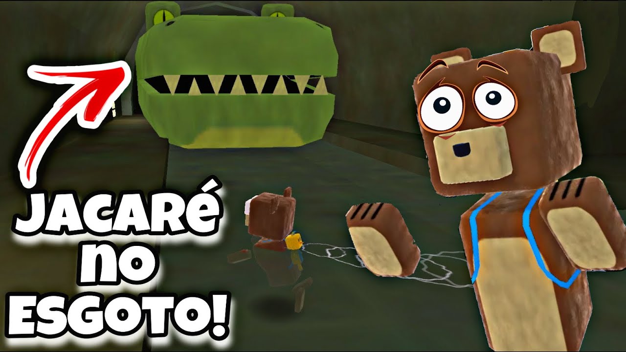 ENTREI NO ESGOTO E ENCONTREI UM JACARÉ GIGANTE! GAMEPLAY SUPER BEAR ...