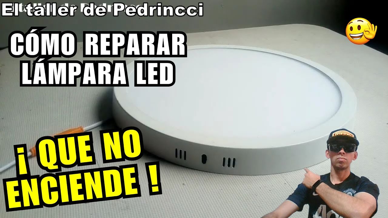 CÓMO REPARAR UNA LÁMPARA LED QUE NO ENCIENDE #electrónica #electricidad #viralvideo