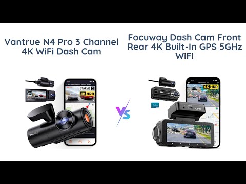Vantrue N4 Pro vs FOCUWAY D2 Duo Dash Cam Comparison 🚗🎥
