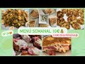 MENÚ semanal CENAS por 10€ #24 MENÚ FÁCIL, RÁPIDO y BARATO.