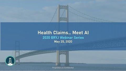 BRYJ Webinar - Health Claims OCR...Meet AI