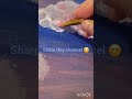 Cloud painting with #heresleyli  #art