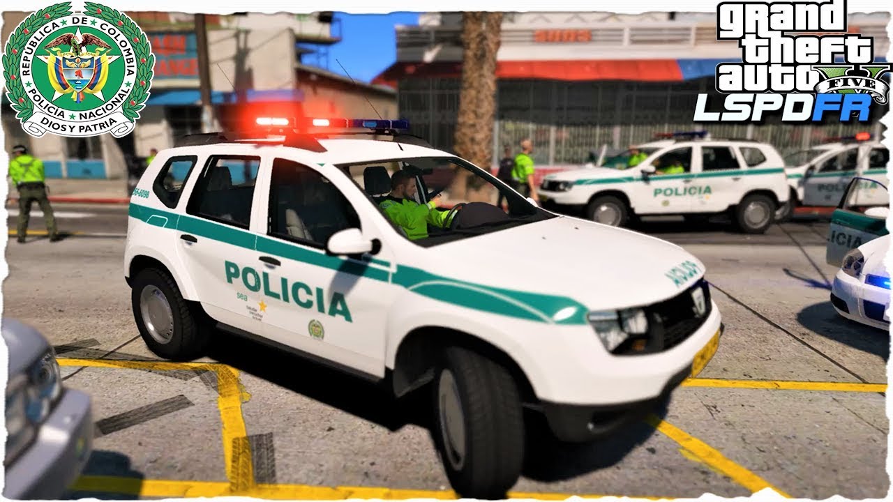 Lspdfr Dia 89 Policia De Colombia Nuevo Duster