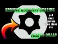How to remove security Torx screws without the proper tools