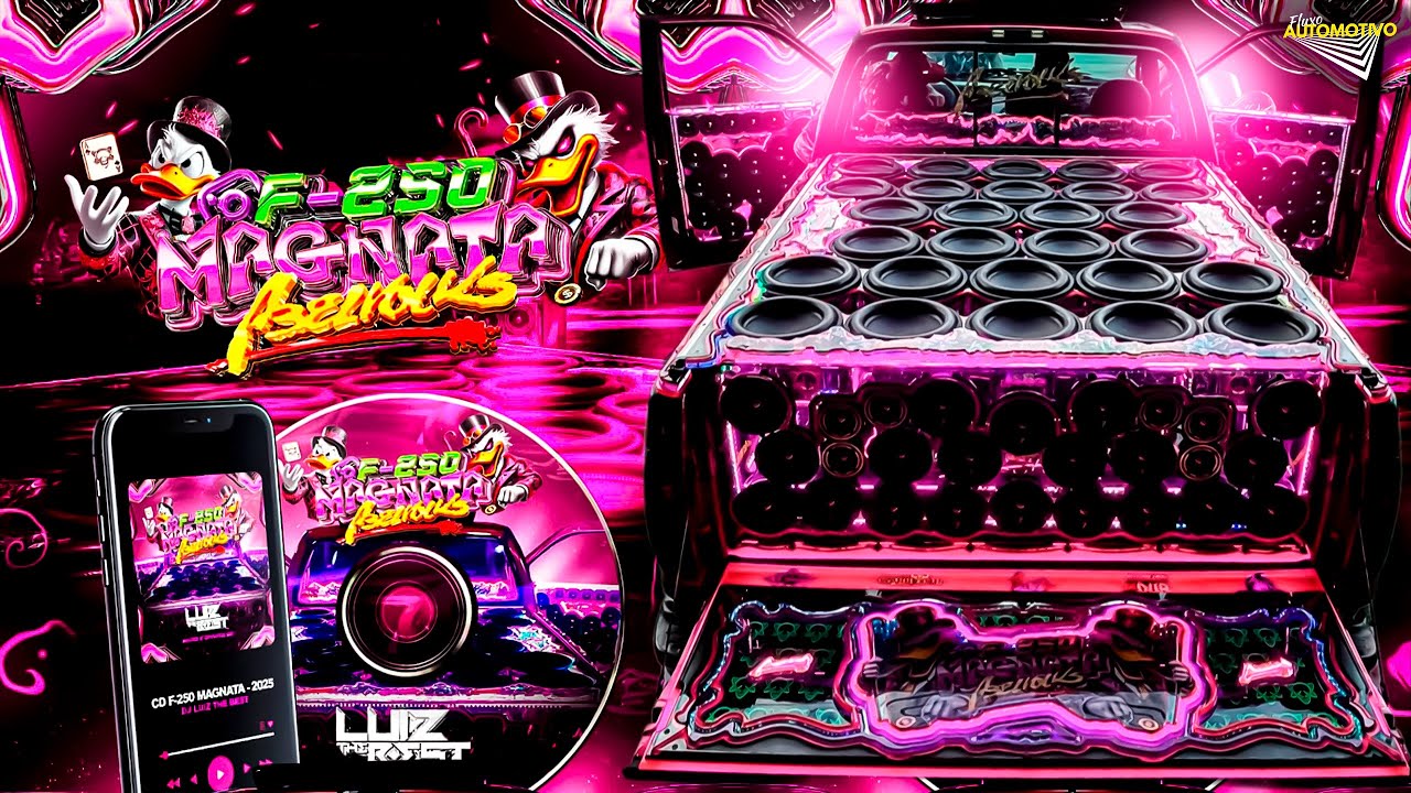 CD F250 Magnata Abelvolks - Rap Nacional 2025 - DJ Luiz The Best