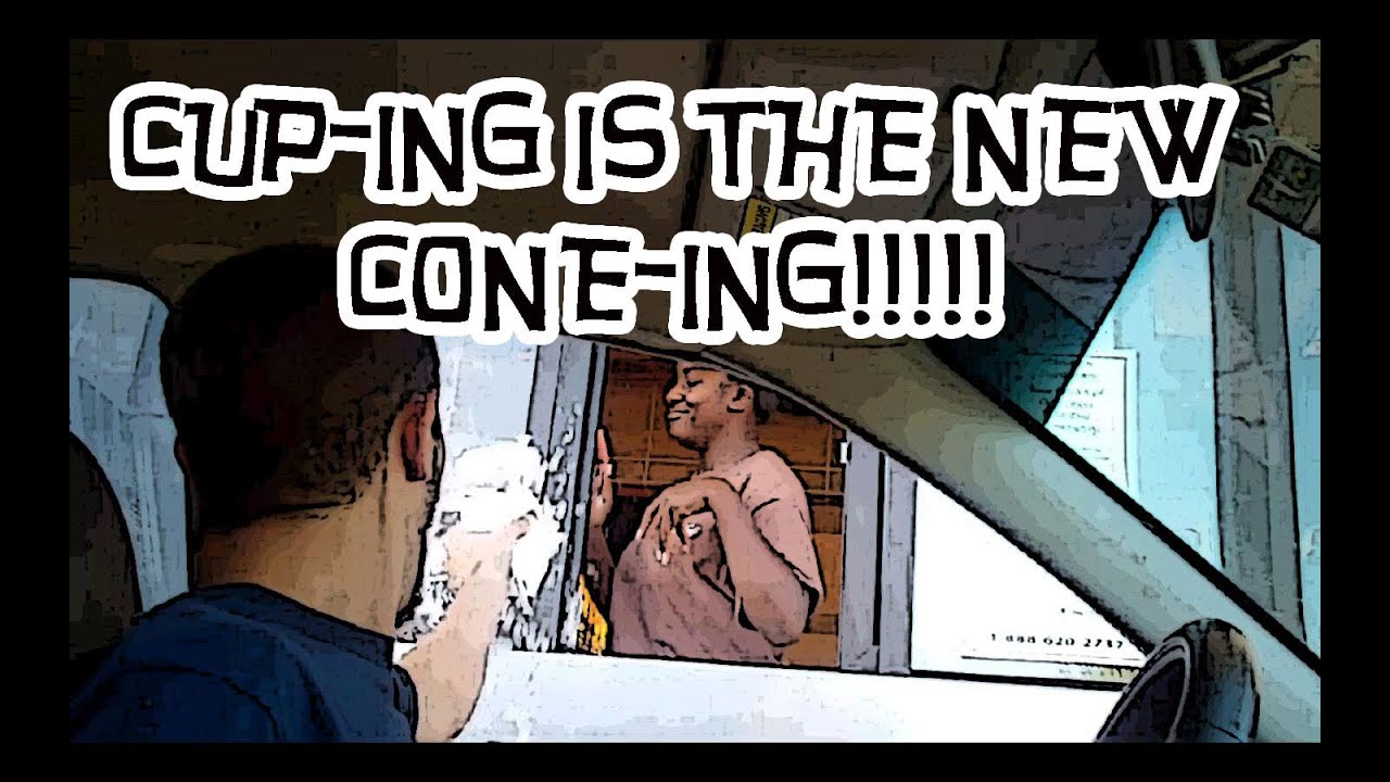 CUP-ING IS THE NEW CONE-ING!!!!!