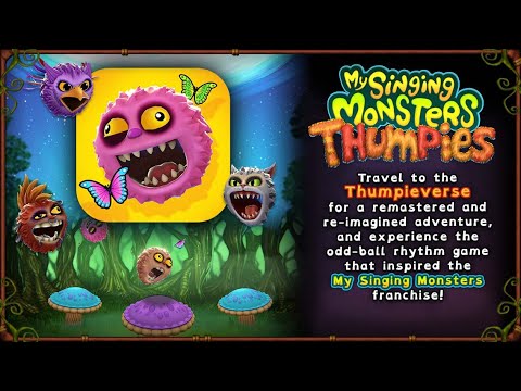 My Singing Monsters Thumpies has arrived! - YouTube