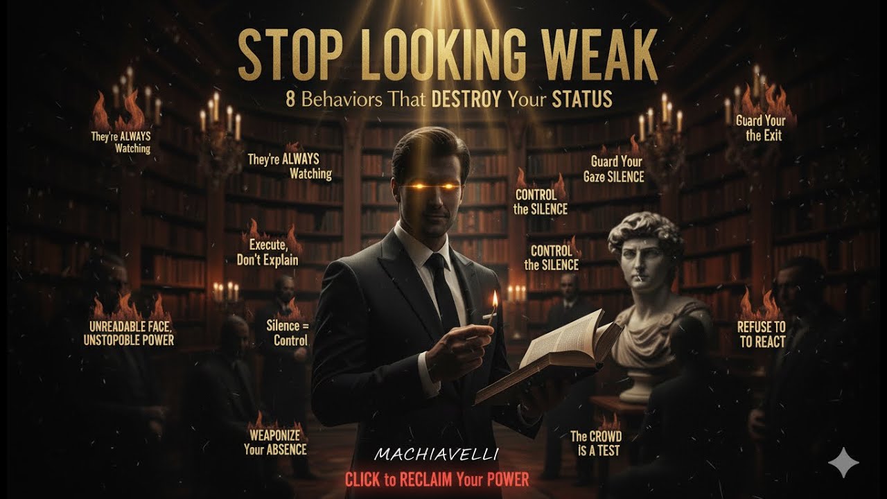 Stop Looking Weak: 8 Behaviors That Destroy Your Status (Machiavelli) || Truth Lens Stories
