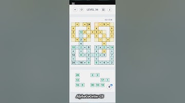 Cross Math: Level 36[solution]