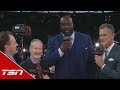 Shaq sings O Canada and recaps Game 4