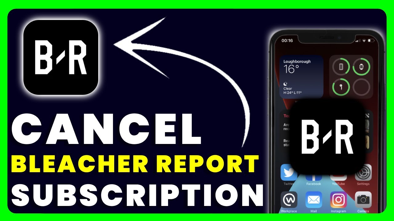How to Cancel Bleacher Report Subscription - YouTube