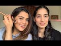 Chit Chat Get Ready With Us ✨ Makeup, Q/A and so much fun ft. MY SISTER💋❤️