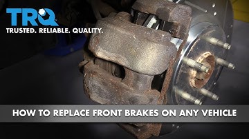 How to Replace Front Brakes on Any Vehicle