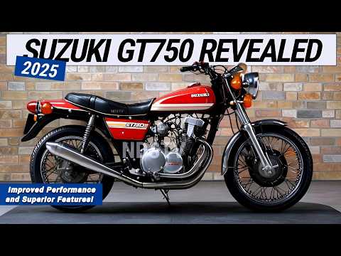 2025 Suzuki GT750 REVEALED: Improved Performance and Superior
