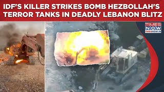 Idf Bombs Hezbollah Terror Tanks In Lebanon As Militants Regroup Plume Of Smoke After Big Blast