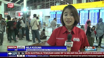 Arus Balik di Bandara Soekarno-Hatta Mulai Berkurang