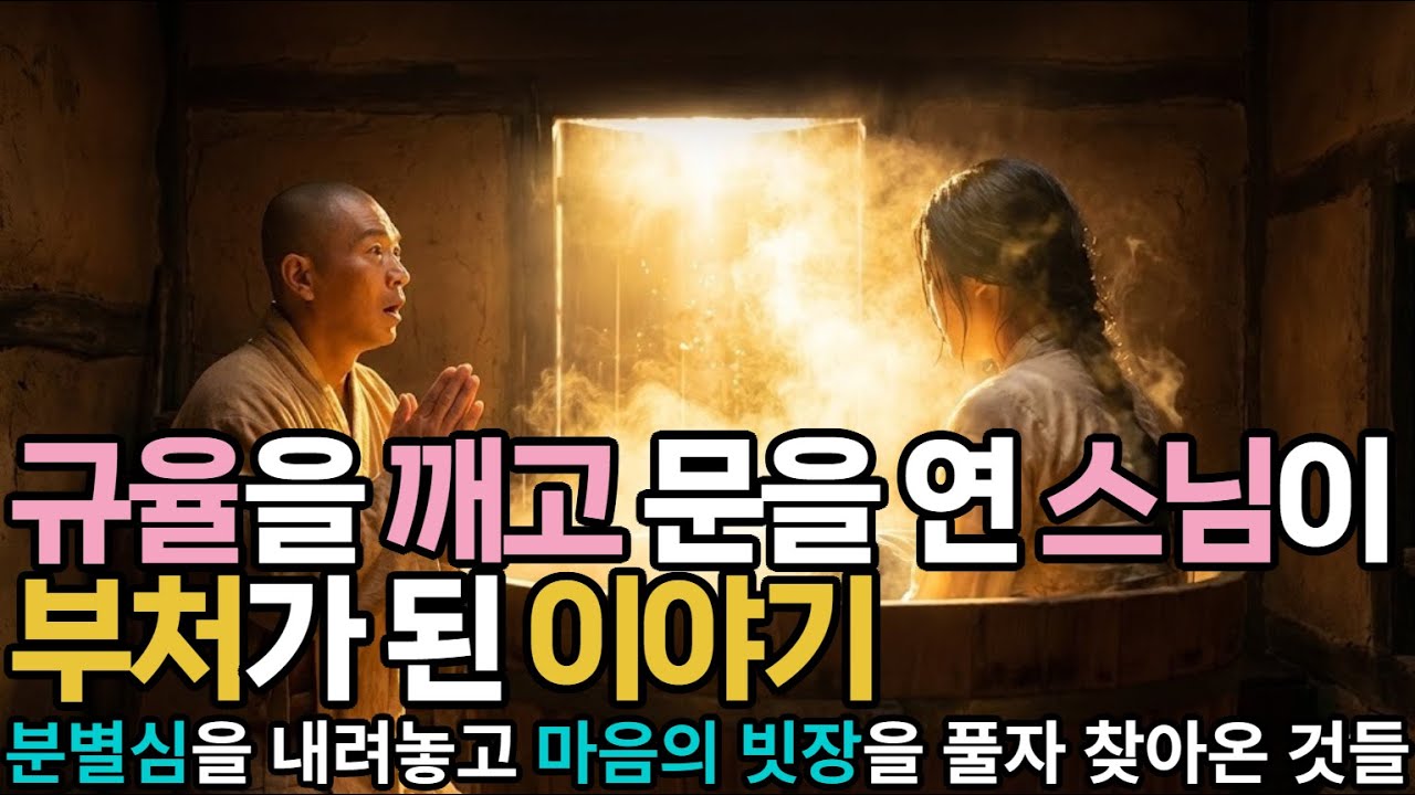 규율 깨고 문을 연 스님이 부처가 된 이야기 : 분별심을 내려놓고 마음의 빗장을 풀자 찾아온 것들