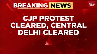 Internet Services Restored At Connaught Place As Jantar Mantar Site Cleared After CJP Protest Ends