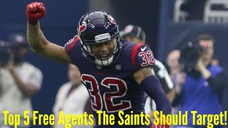 Famous Top 5 Free Agents The Saints Should Target! Net Worth