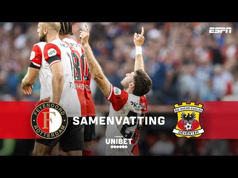 ? DOELPUNT nummer ? van SANTIAGO GIMENEZ ? | Samenvatting Feyenoord - Go Ahead Eagles