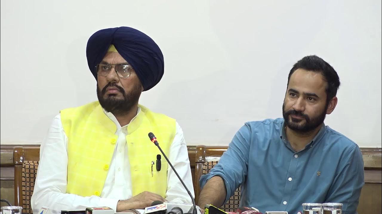 Cabinet Minister Kuldeep Singh Dhaliwal & Meet Hayer addressing an ...