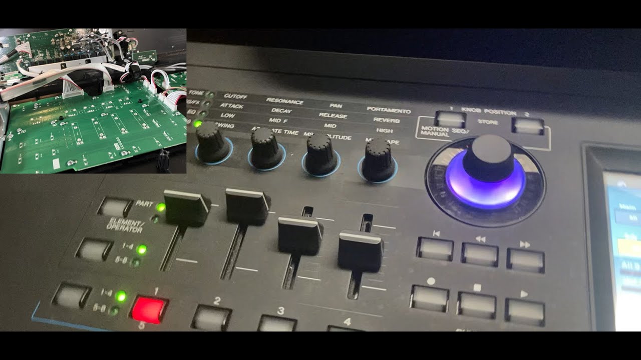 Super Knob Repair - Yamaha MODX