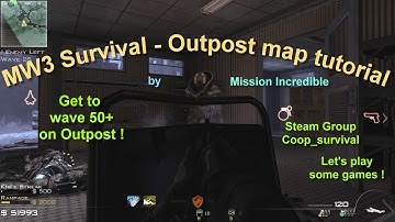 Modern Warfare 3 Coop Survival   Outpost tutorial